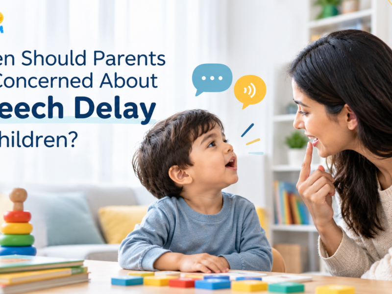 When Should Parents Be Concerned About Speech Delay in Children?